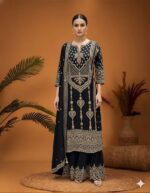 Black Majesty Embroidered Suit