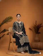 Black Majesty Embroidered Suit