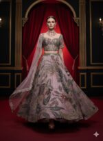 Mauve Blush Twilight Couture Lehenga