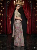 Pastel Tapestry Heritage Saree
