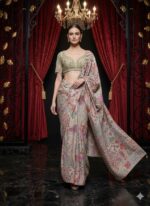 Pastel Tapestry Heritage Saree