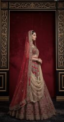 Scarlet Grandeur Bridal Attire