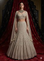 Royal Champagne Wedding Lehenga