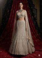 Royal Champagne Wedding Lehenga