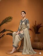 Elegant Beige Aura Suit