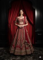 Empress Ruby Couture Lehenga