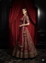 Empress Ruby Couture Lehenga