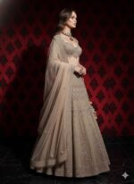 Regal Dusty Gold Couture Lehenga