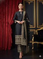 Black Zari Elegance Suit