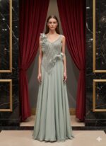 Mint Aura Fusion Gown