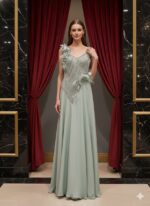 Mint Aura Fusion Gown