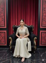 Indo Western Drape Mermaid Ensemble