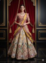 Royal Heritage Peacock Ensemble Lehenga