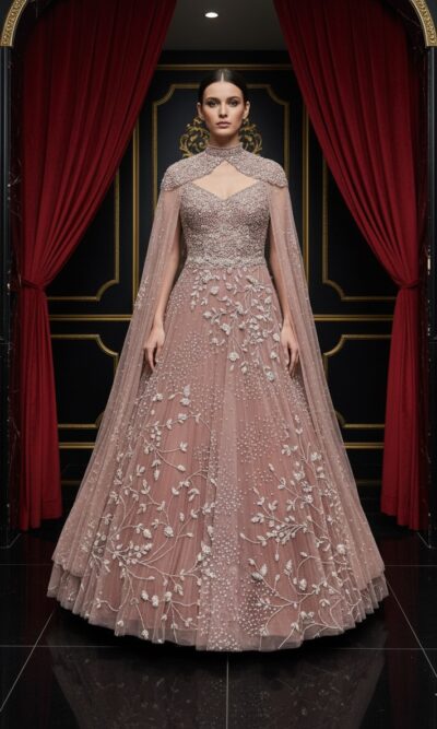 Dusty Rose Dream Gown