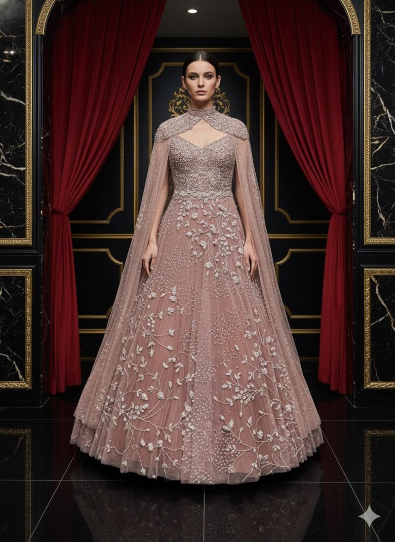 Dusty Rose Dream Gown