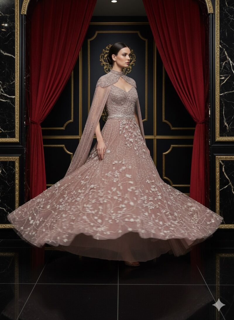 Dusty Rose Dream Gown