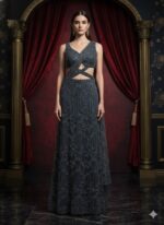 Midnight Sparkle Elegance Couture