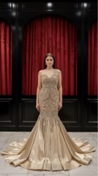 Golden Muse Mermaid Lehenga