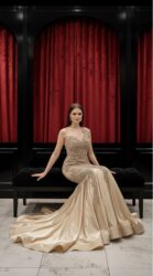 Golden Muse Mermaid Lehenga