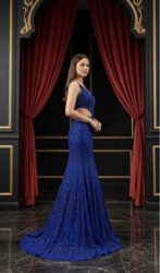 Royal Blue Radiance Gown