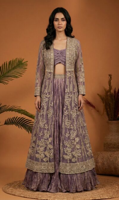 Zari Mauve Majesty Ensemble