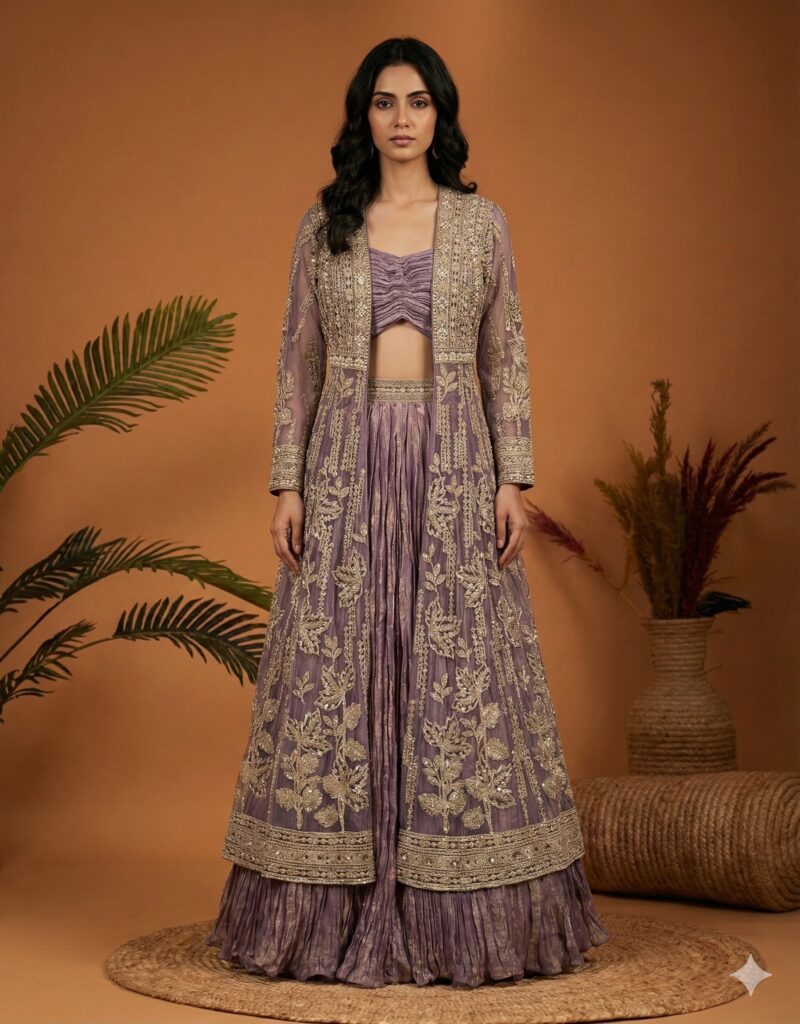 Zari Mauve Majesty Ensemble