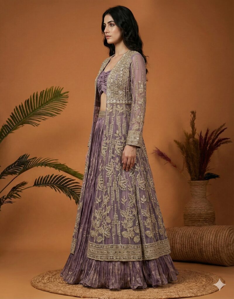 Zari Mauve Majesty Ensemble