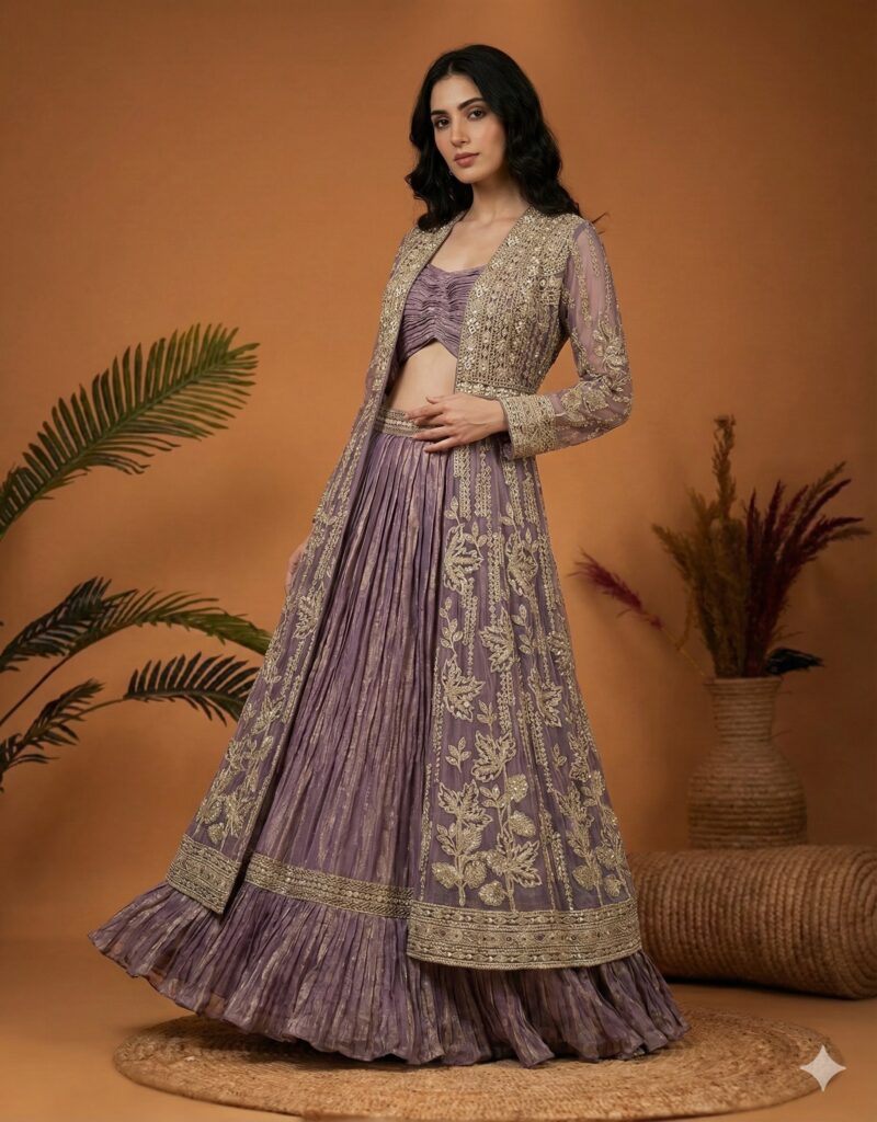 Zari Mauve Majesty Ensemble