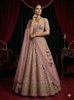 Pastel Pink Heritage Lehenga