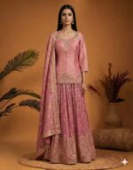 Soft Pink Festive Wear