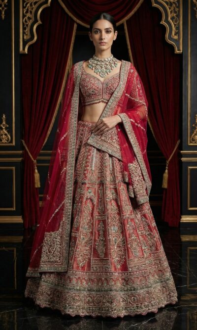 Imperial Scarlet Bridal Edit