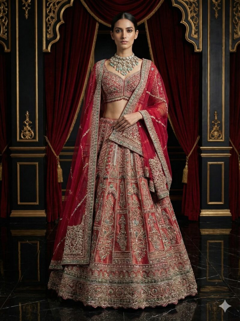 Imperial Scarlet Bridal Edit