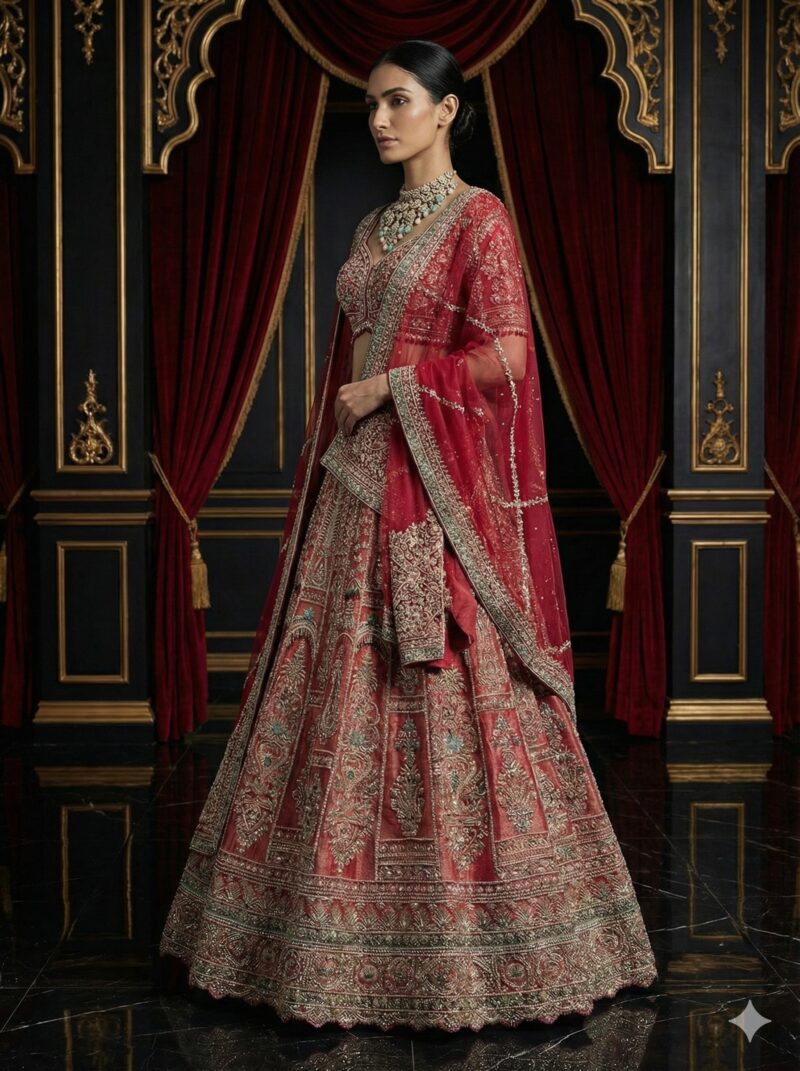 Imperial Scarlet Bridal Edit