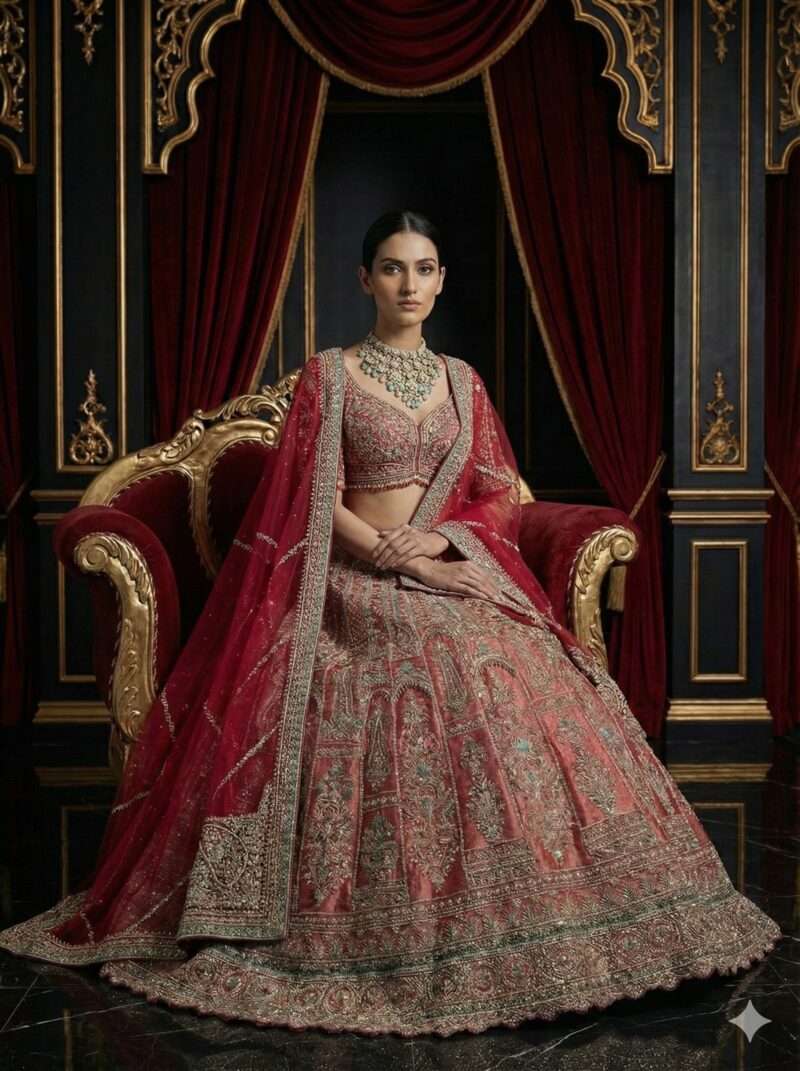 Imperial Scarlet Bridal Edit