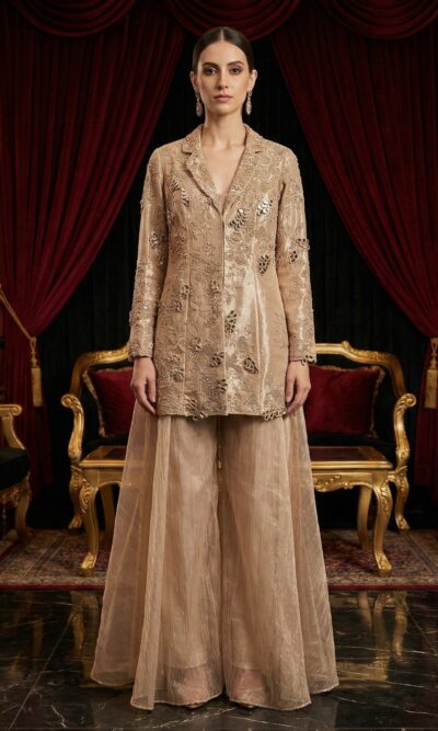 Timeless Champagne Indo Ensemble