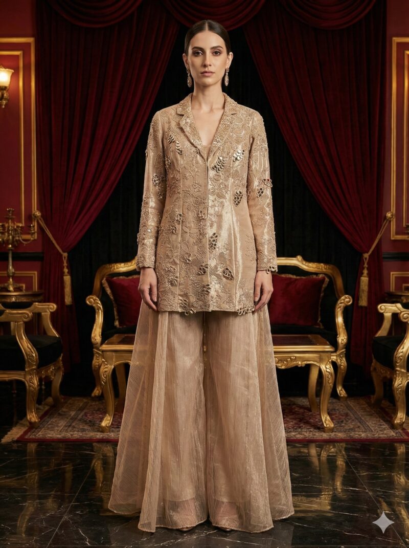 Timeless Champagne Indo Ensemble