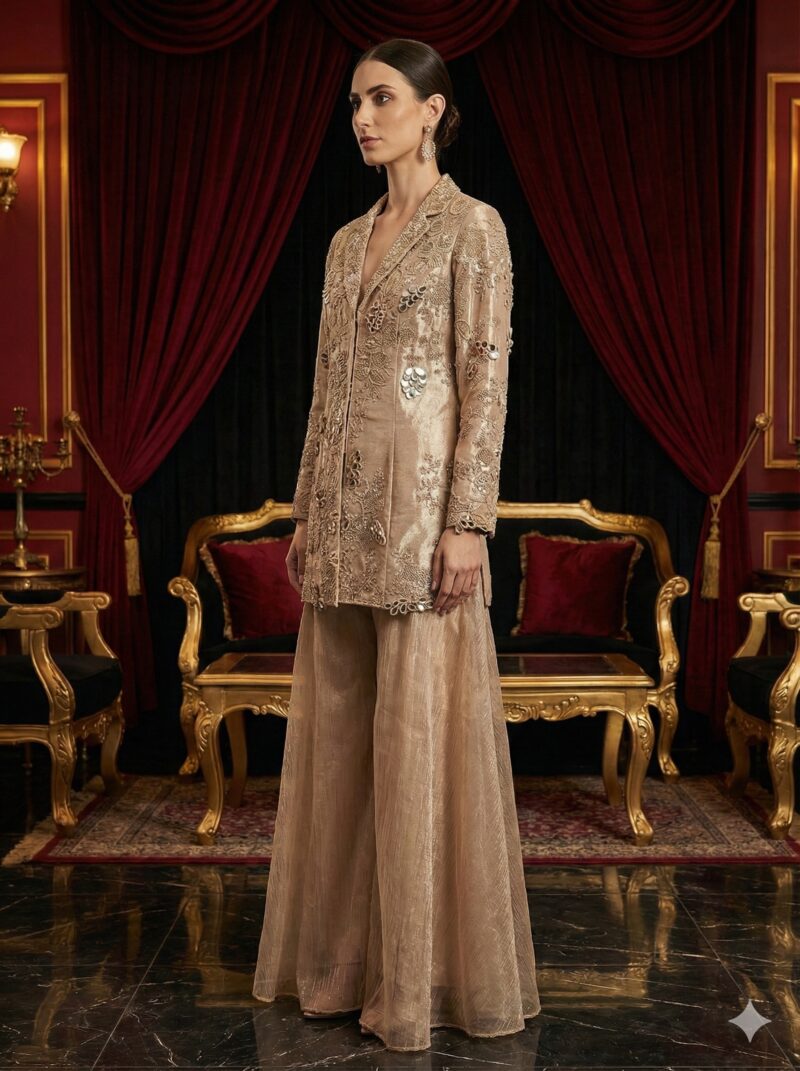 Timeless Champagne Indo Ensemble