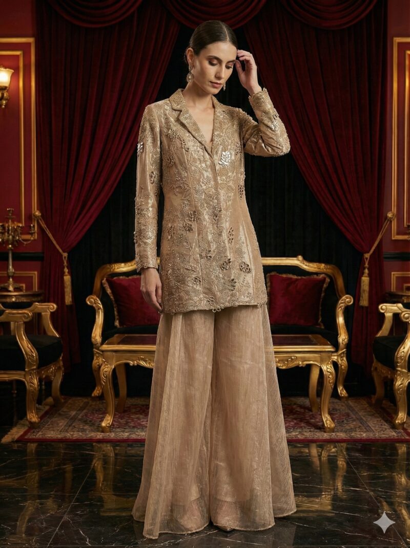 Timeless Champagne Indo Ensemble