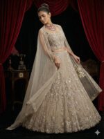 Ethereal Ivory Bloom Lehenga