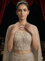 Ethereal Ivory Bloom Lehenga
