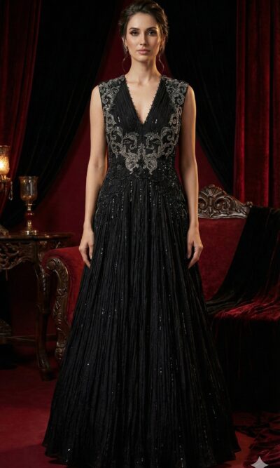 Black Royale Evening Gown