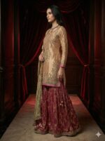 Rosette Royal Sharara Suit