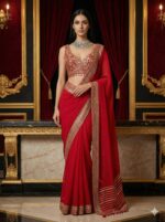 Scarlet Royal Saree