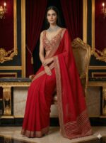 Scarlet Royal Saree