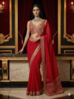 Scarlet Royal Saree