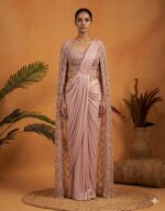 Blush Drape Elegance