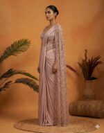 Blush Drape Elegance