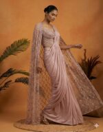 Blush Drape Elegance
