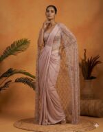 Blush Drape Elegance