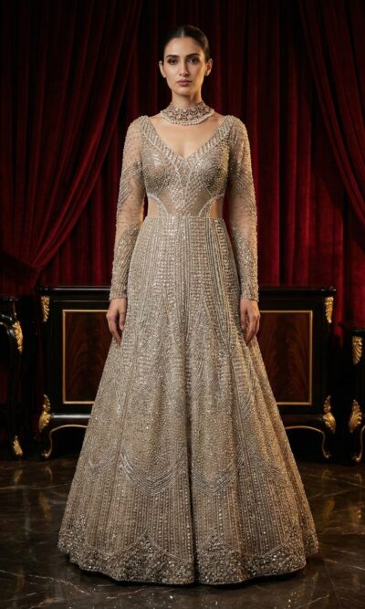 Moonlit Shine Luxe Gown